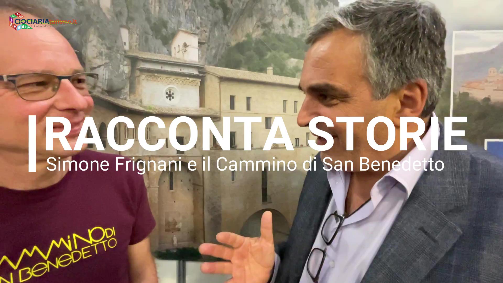 Racconta Storie: Simone Frignani e il Cammino di San Benedetto