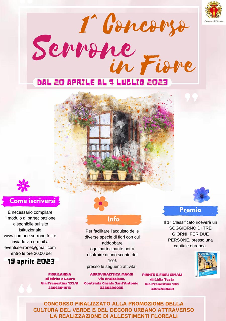 Serrone in Fiore 2023