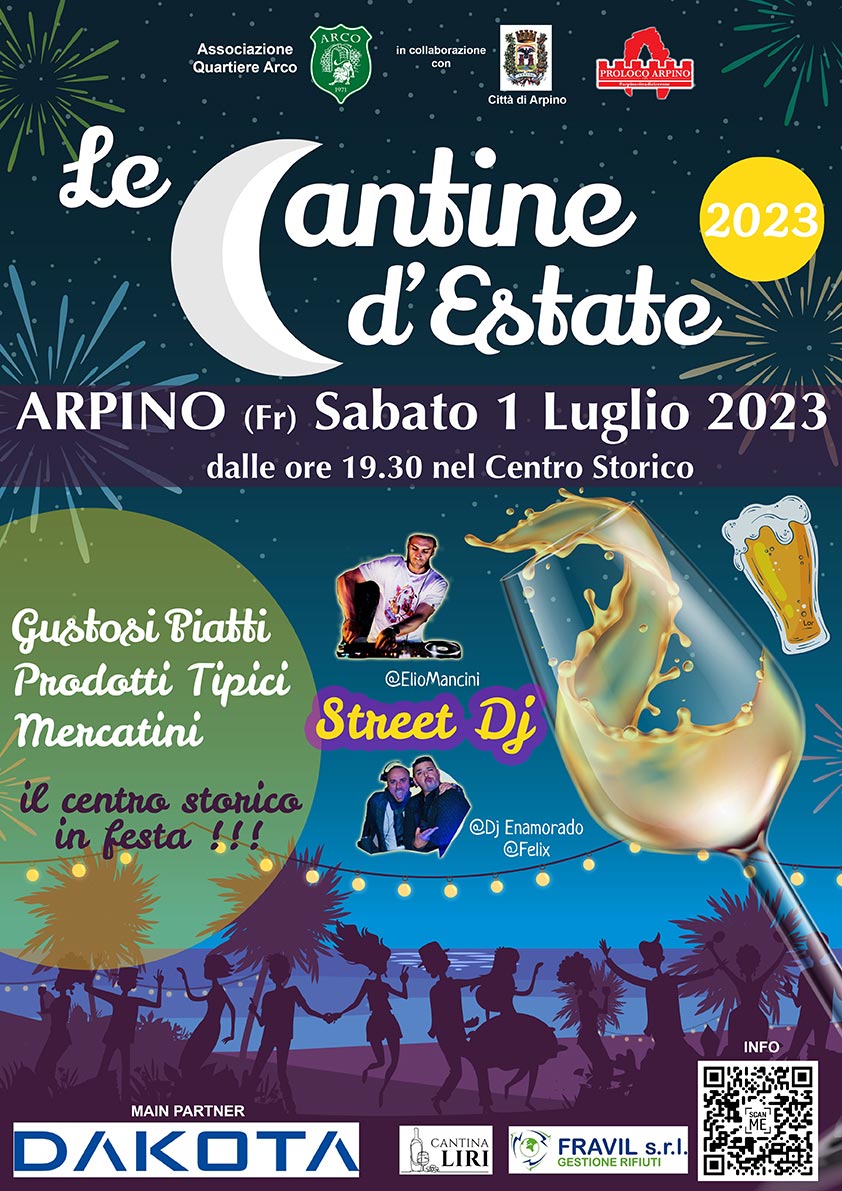 Le Cantine d'Estate 2023 Arpino