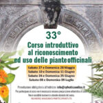 33° Corso Introduttivo al Riconoscimento ed uso di Piante Officinali