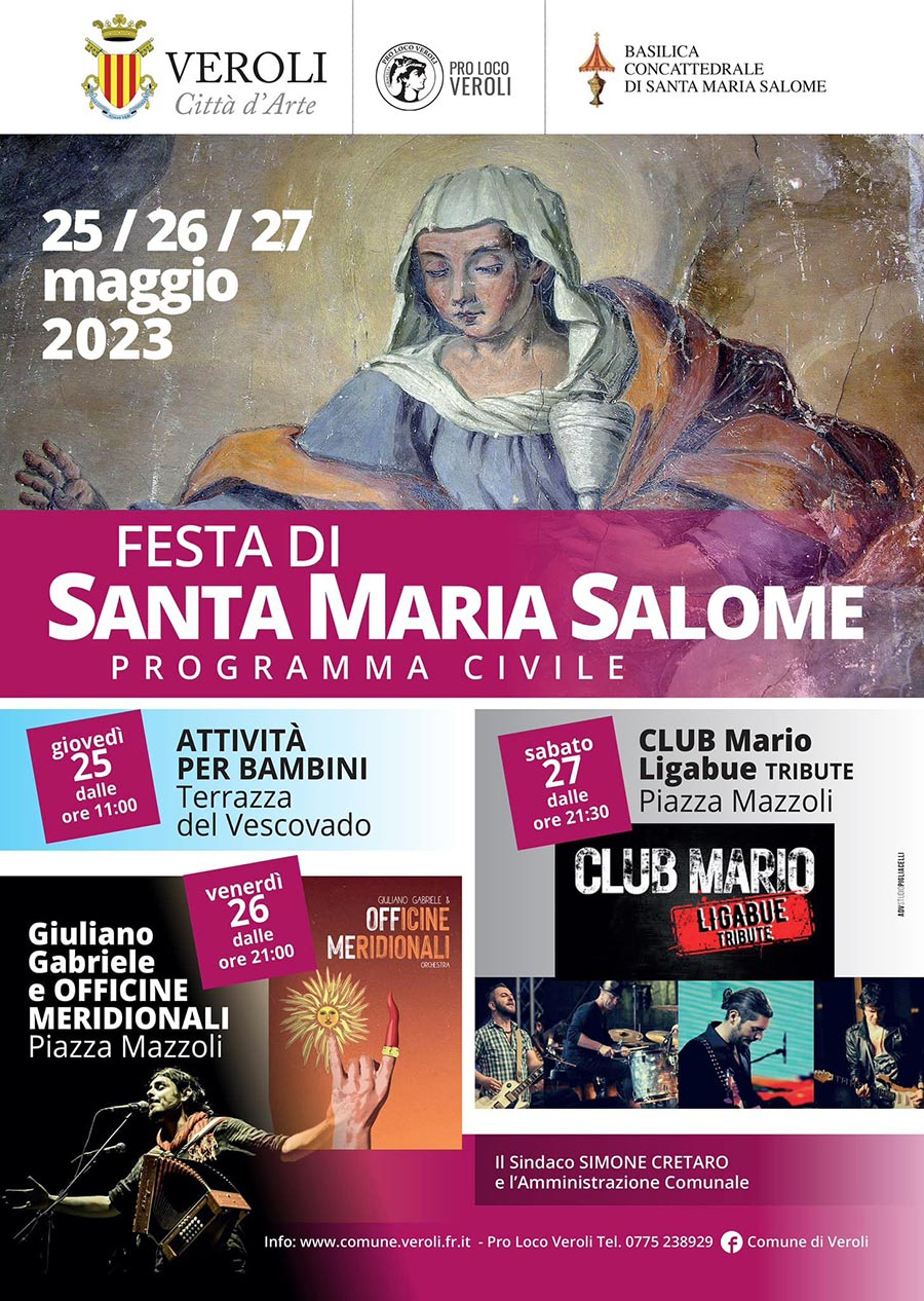 Festa di Santa Maria Salome 2023