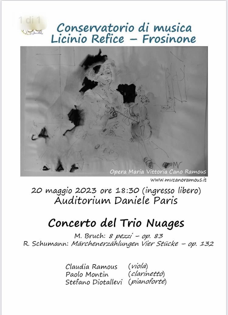 Concerto del Trio Nuages Frosinone 2023
