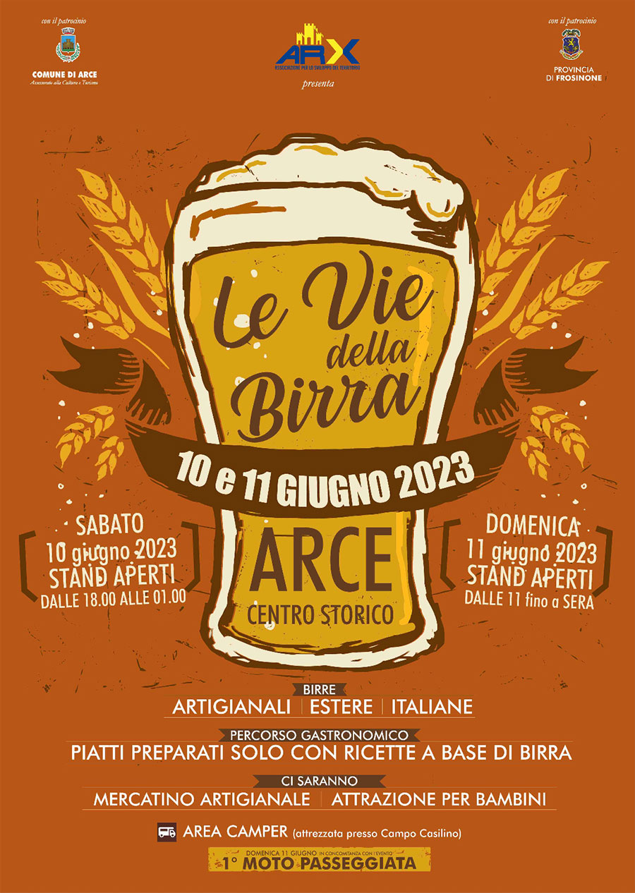 Le Vie della Birra Arce 2023