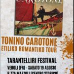 Tarantelliri 2023 con Toninio Carotone