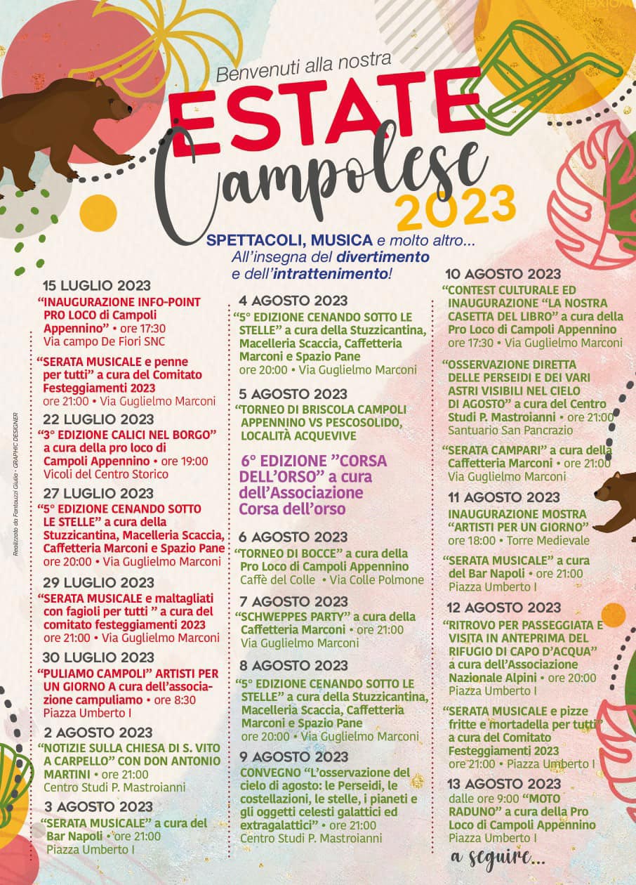 Campoli Appennino Estate 2023