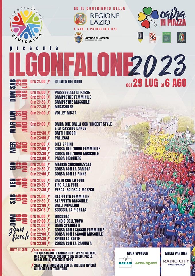 Gonfalone di Caira 2023