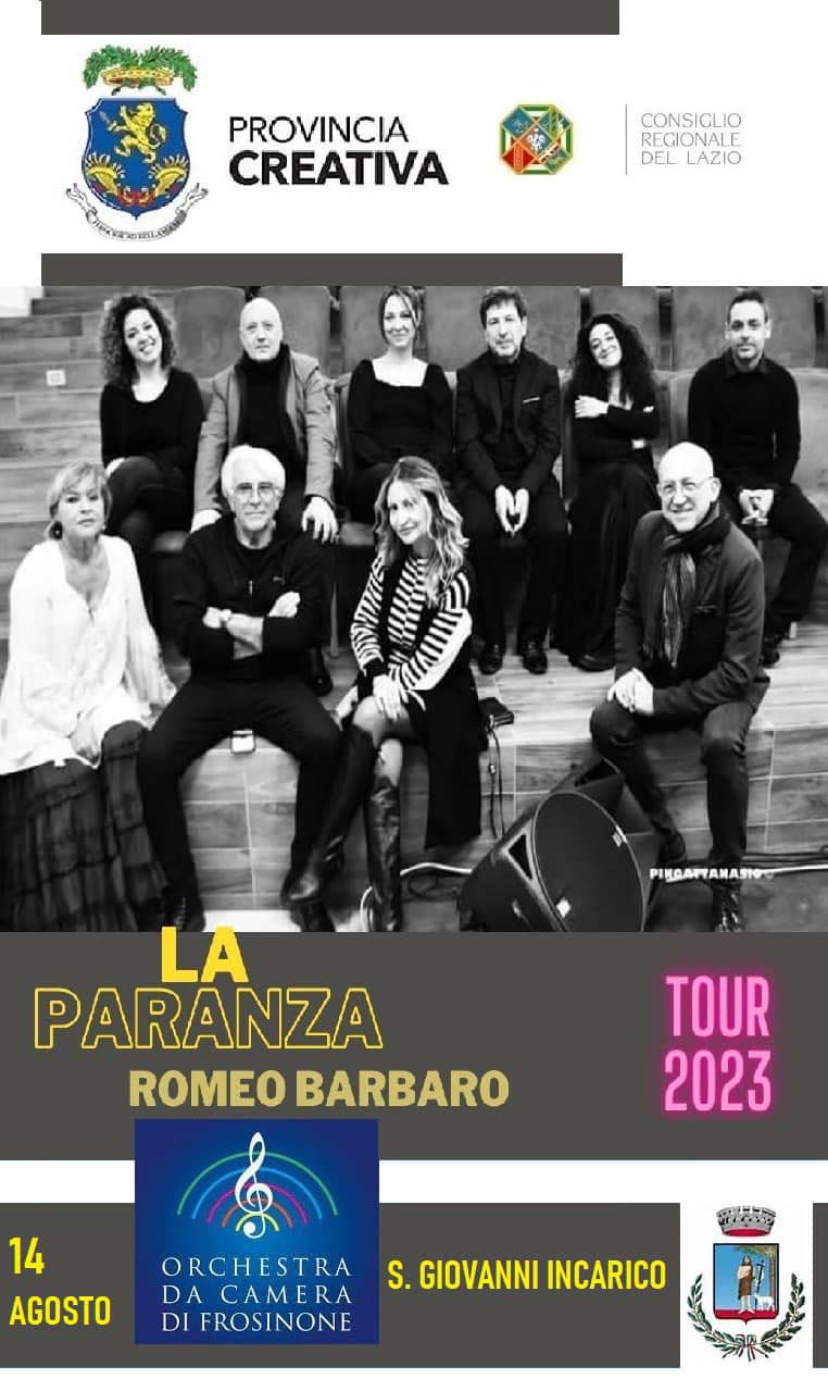 Provincia Creativa 2023 - ''La Paranza'' Romeo Barbaro