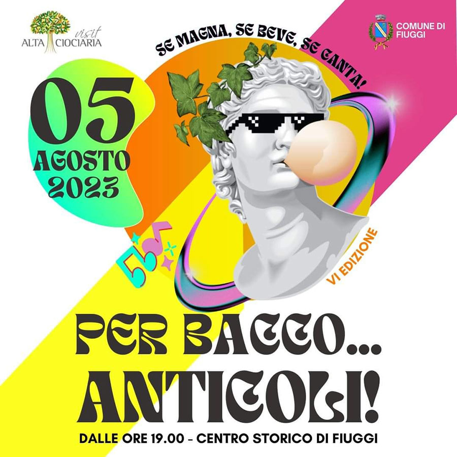 Per Bacco... Articoli 2023