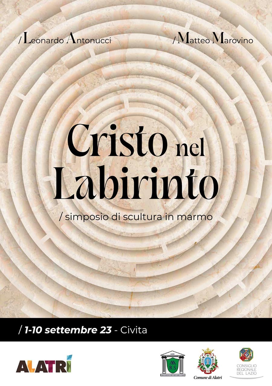 ''Cristo nel Labirinto / Simposio di scultura di marmo''