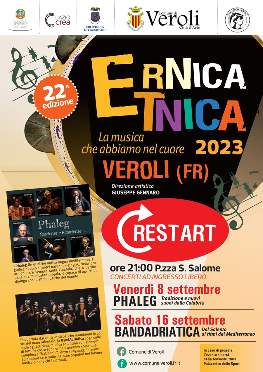 Ernica Etnica 2023 Restart - Verolil