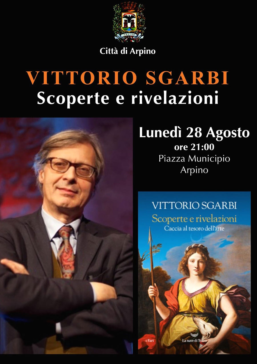 Presentazione libro di Vittorio Sgarbi