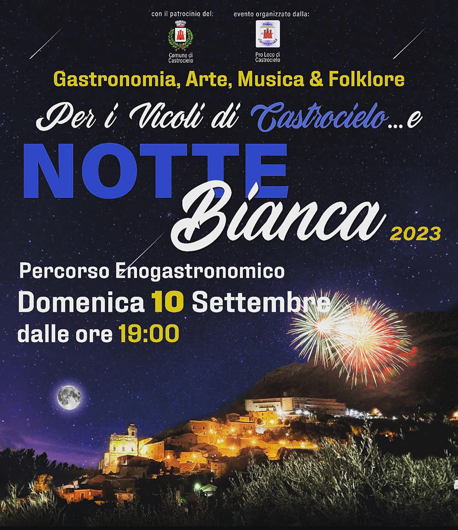 Per i Vicoli di Castrocielo e Notte Bianca 2023