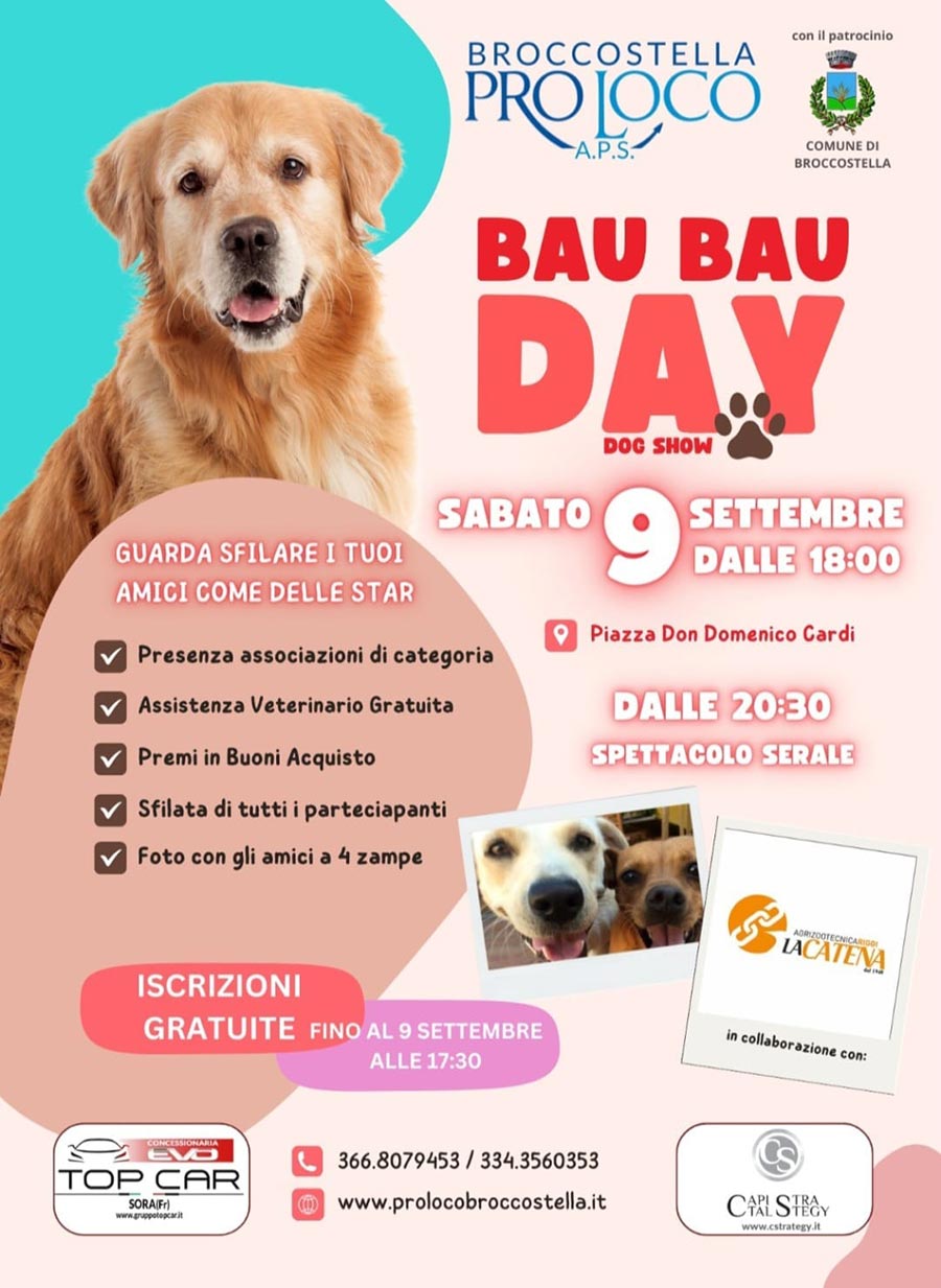 Bau Bau Day Broccostella 2023