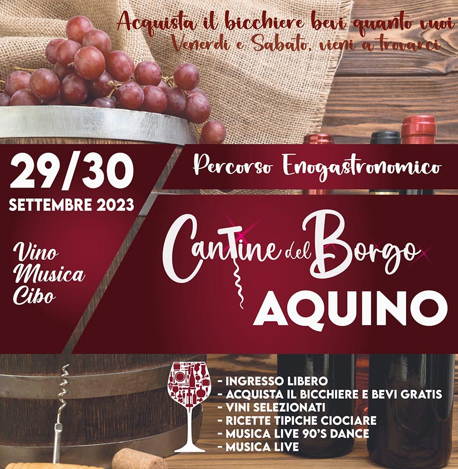 Cantine del Borgo Aquino 2023