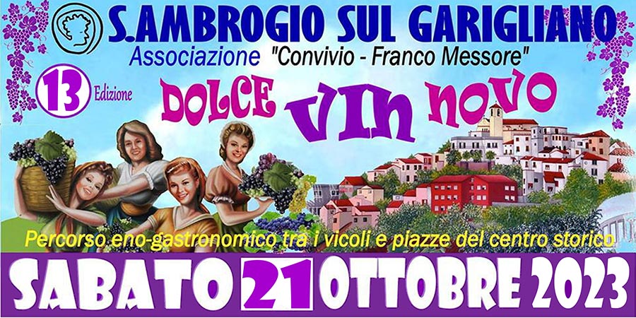 Dolce Vin Novo 2023 - Sant'Ambrogio sul Garigiano