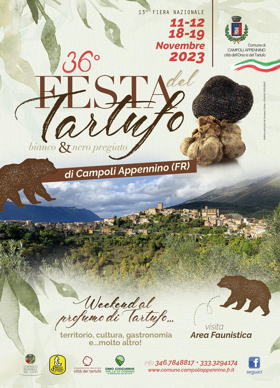 Festa del Tartufo bianco & nero pregiato di Campoli Appennino 2023