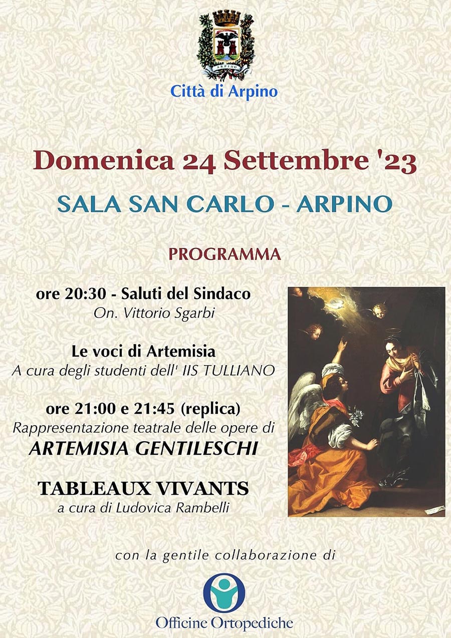 Le Voci di Artemisia Arpino 2023