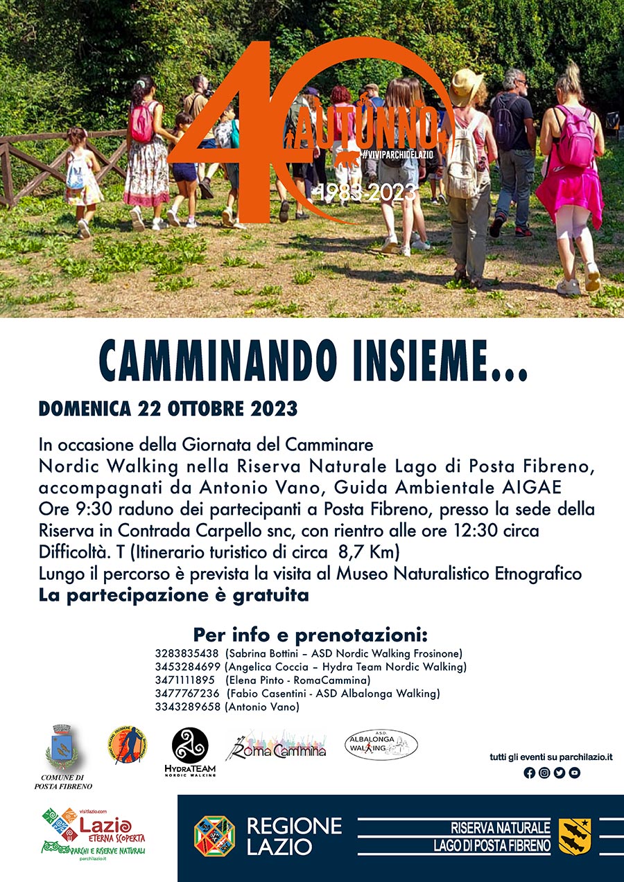 Camminando insieme… 2023 Posta Fibreno