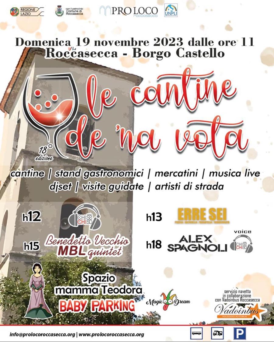 Le Cantine de 'na Vota 2023