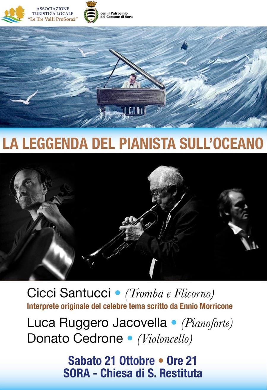Concerto La Leggenda del Pianista sull’Oceano 2023