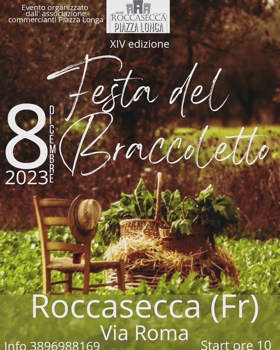 Festa del Broccoletto 2023 Roccasecca