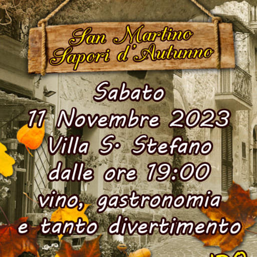 San Martino Sapori d’Autunno 2023 Villa Santo Stefano