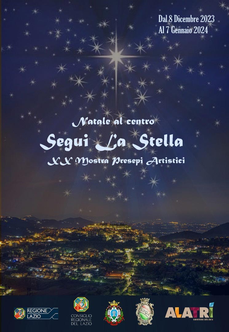 Iscrizioni Mostra Presepi artistici Segui la Stella ad Alatri