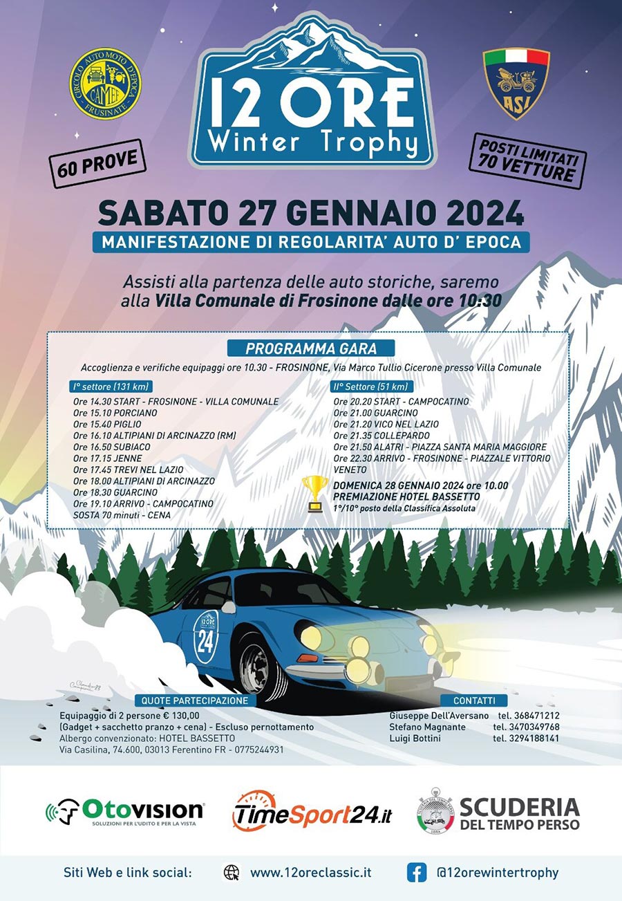 12 Ore Winter Trophy 2024