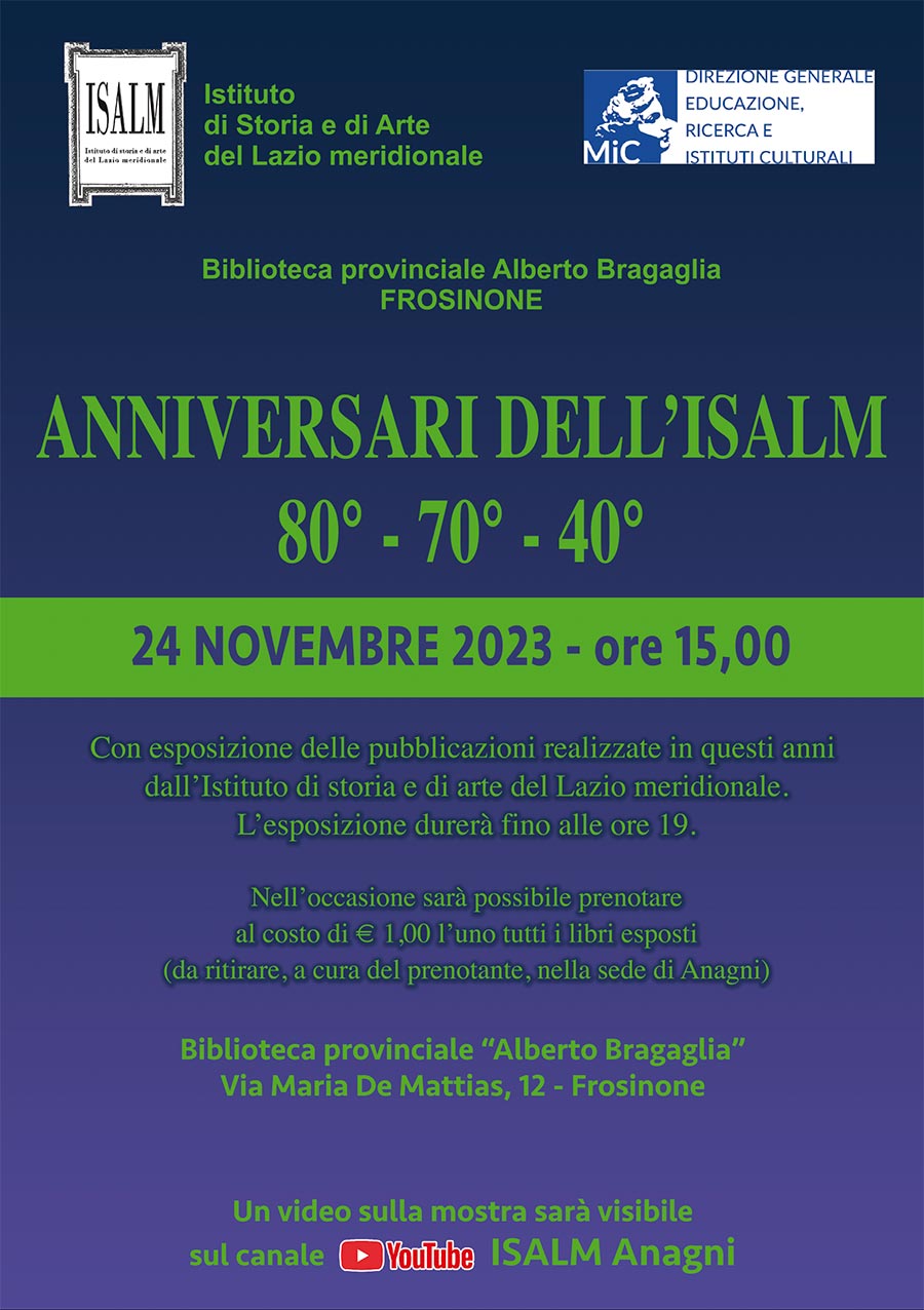Anniversario dell'Isalam 80° - 70° - 40°