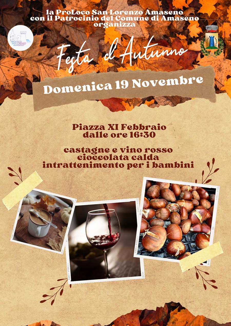 Festa d'Autunno Amaseno 2023