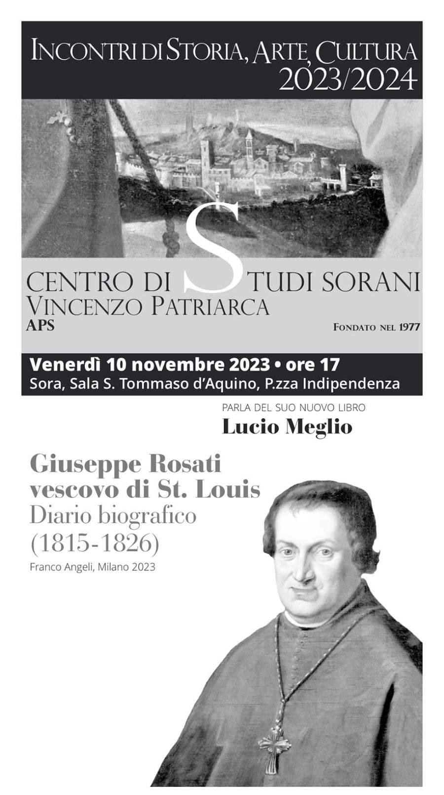 Presentazione del Libro ''Giuseppe Rosati Vescovo di St. Louis''