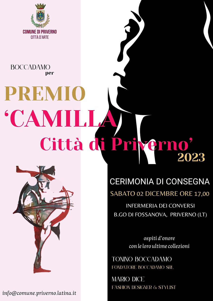 Cerimonia di premiazione del Premio Camilla