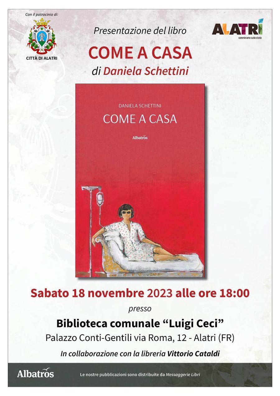Presentazione del libro ''Come a casa''