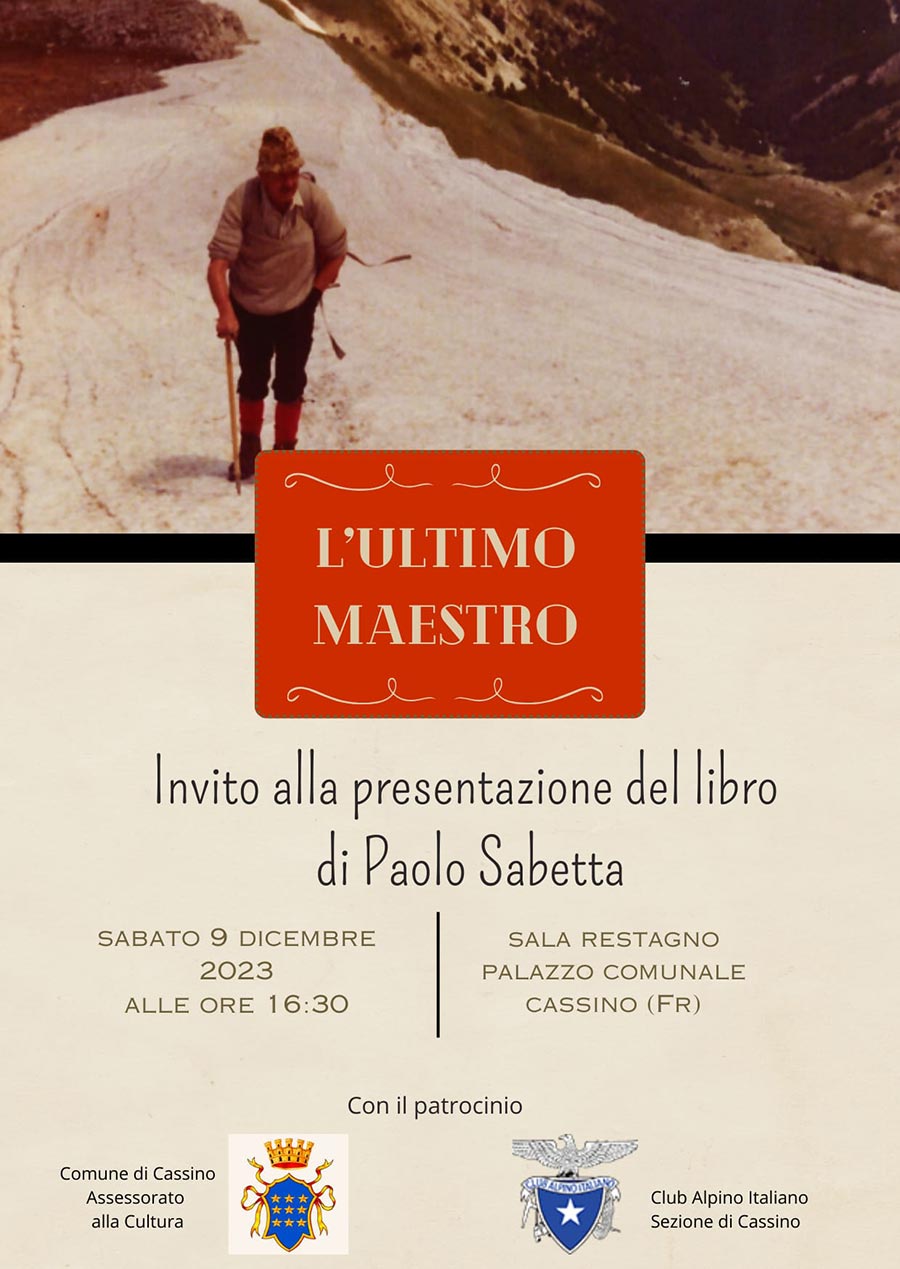 Presentazione del Libro ''L'ultimo Maestro''