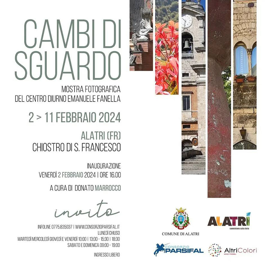 Mostra Fotografica ''Cambi di Sguardo'' Alatri 2024