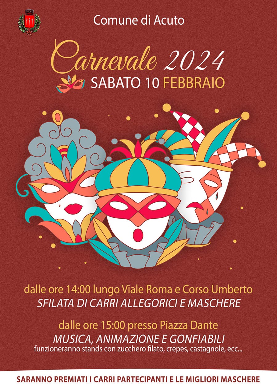 Carnevale 2024 Acuto
