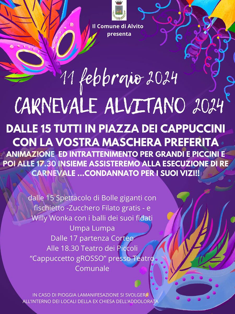 Carnevale Alvitano 2024