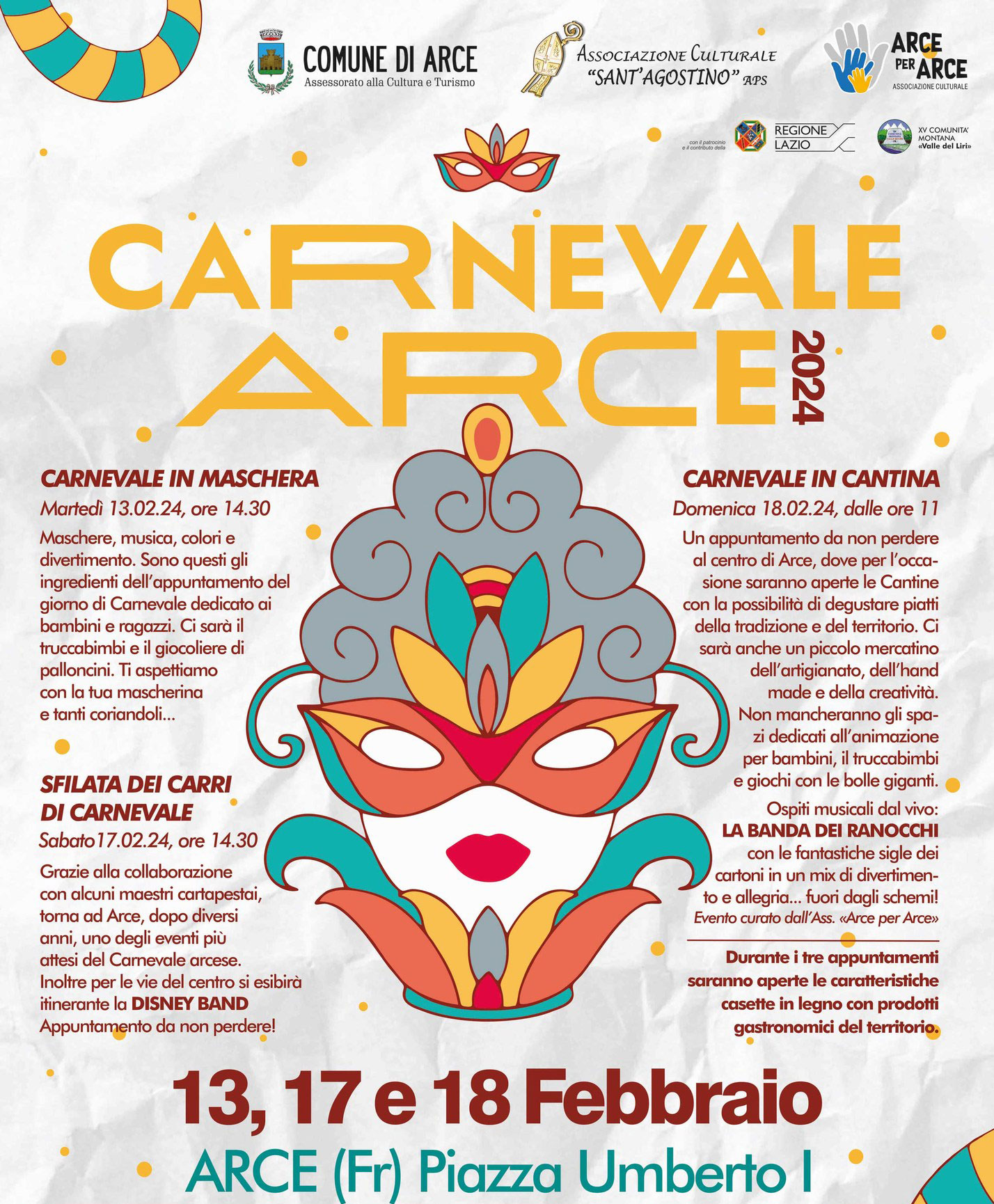 Carnevale di Arce 2024