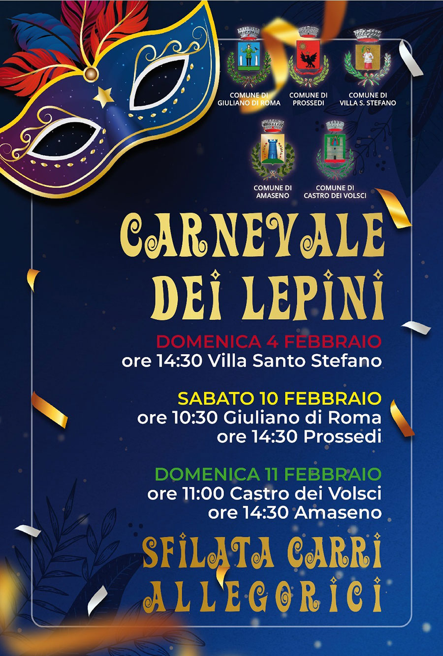 Carnevale dei Lepini 2024