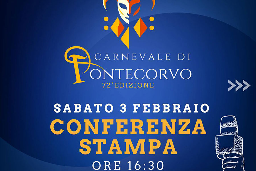 Presentazione Carnevale di Pontecorvo 2024