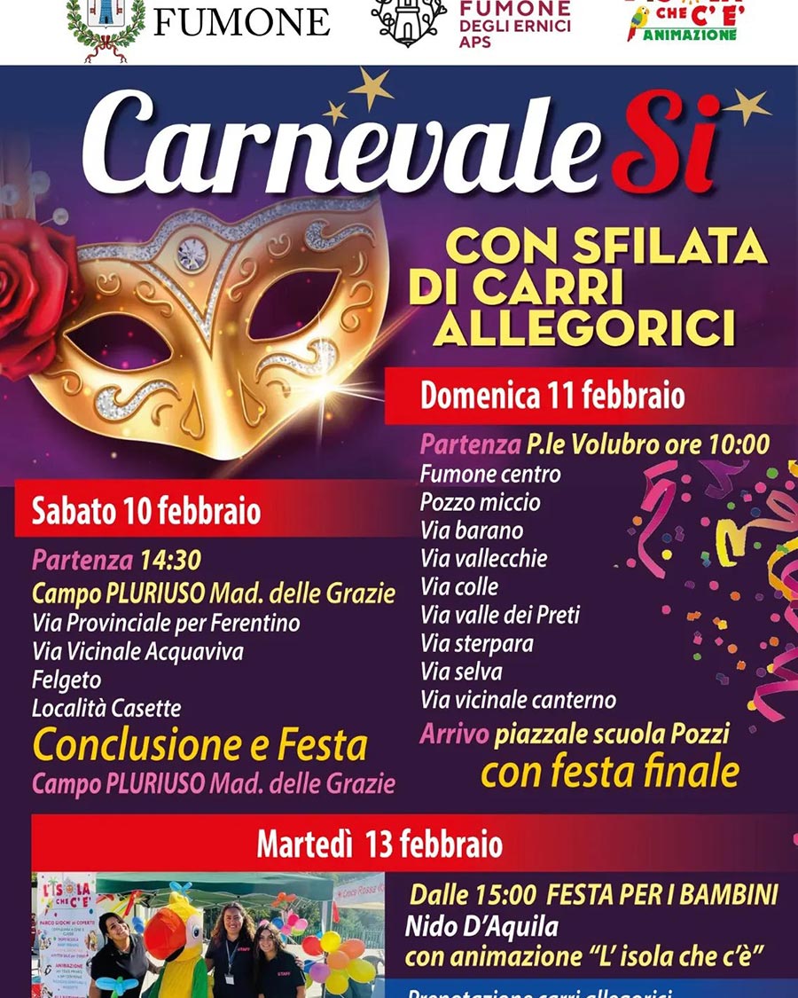 Carnevale Si 2024 Fumone