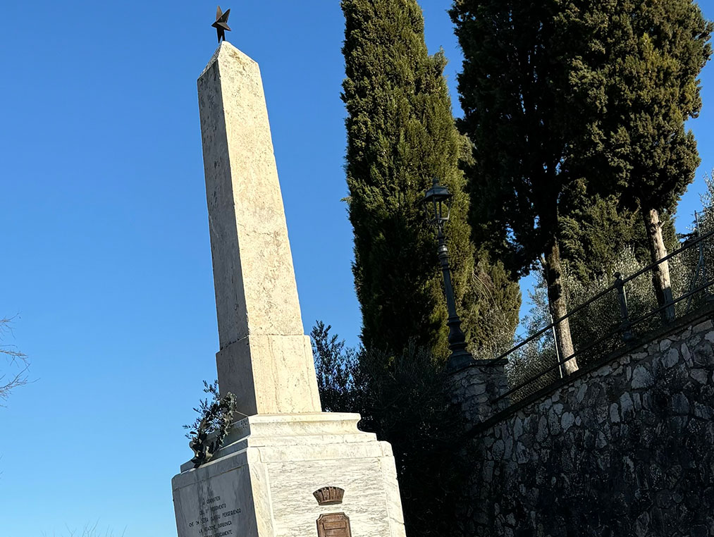 Monumento in ricordo della Battaglia di Baùco