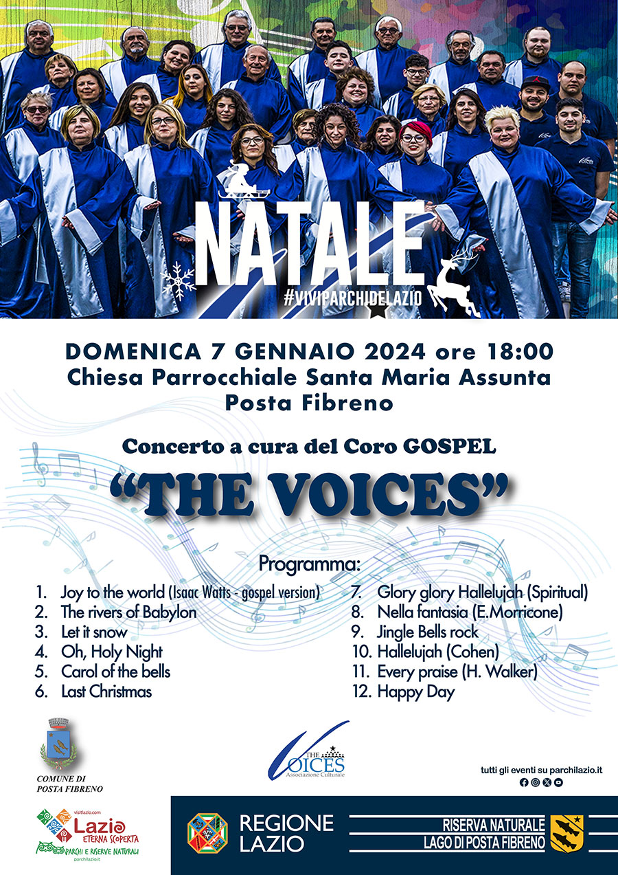 Concerto dell’Epifania Coro Gospel ''The Voices'' 2024