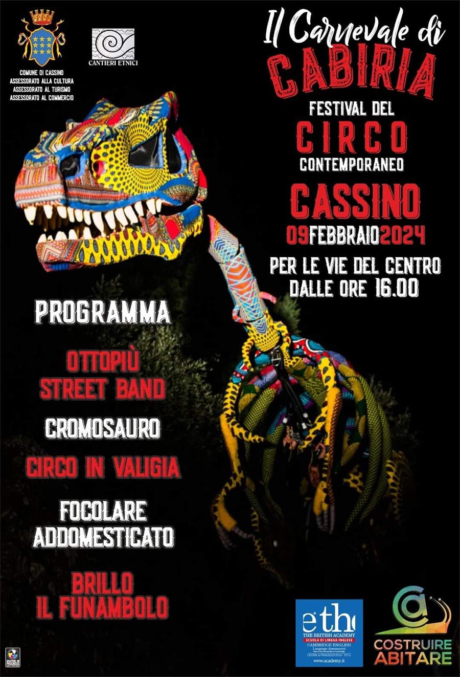 Il Carnevale di Cabiria 2024 Cassino