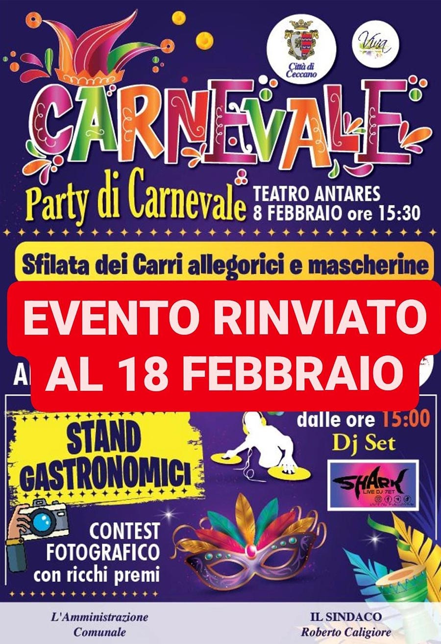 Carnevale di Ceccano 2024
