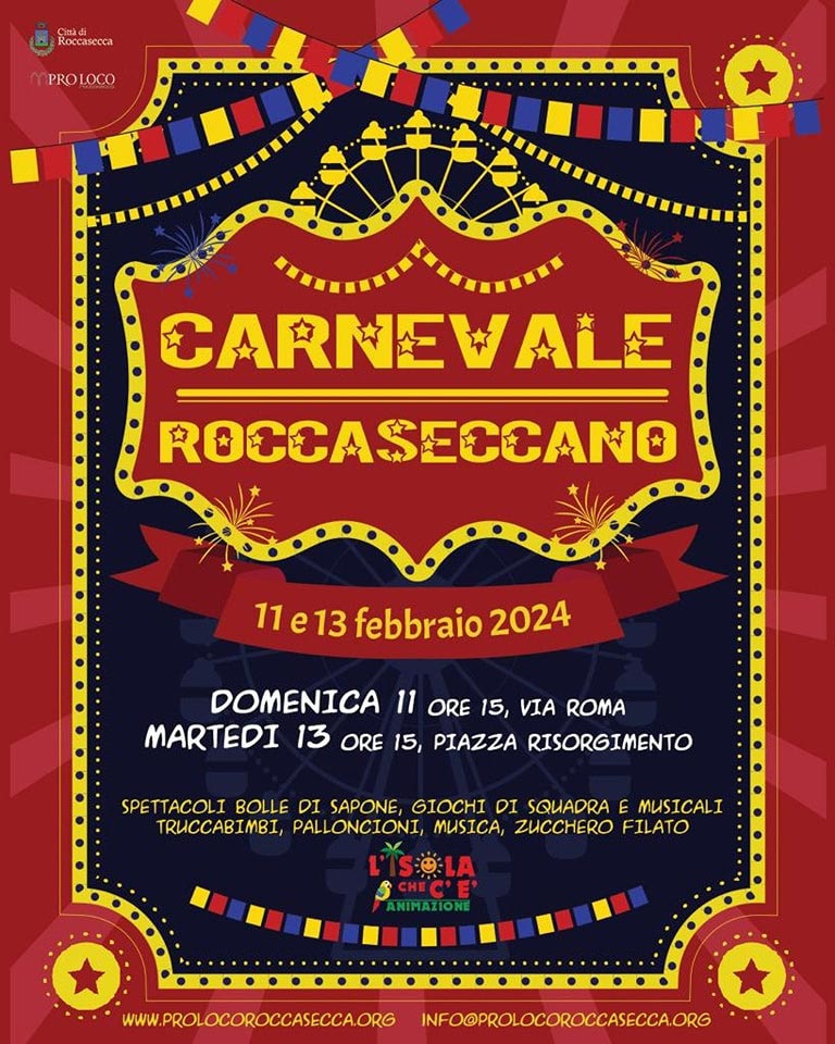 Carnevale Roccaseccano 2024