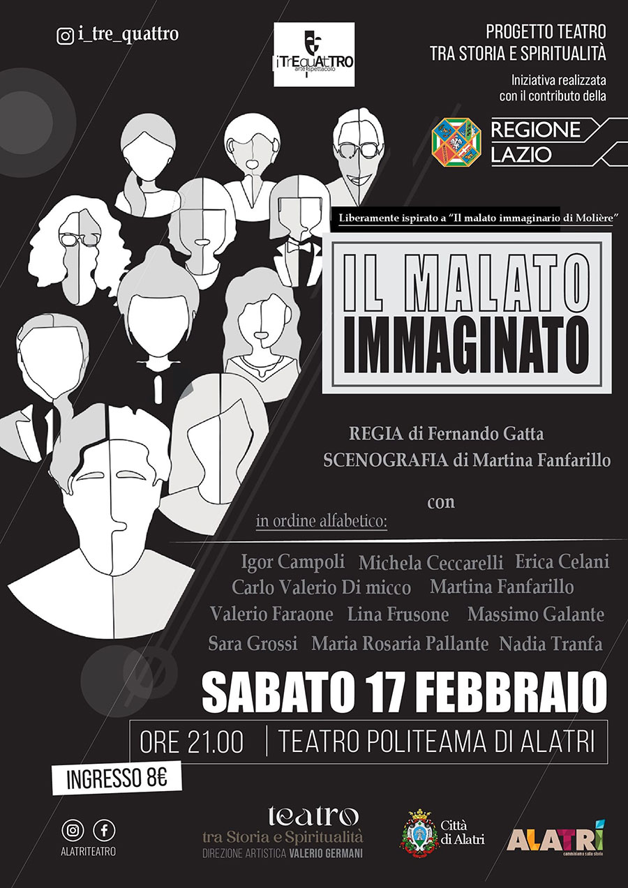 Spettacolo teatrale "Il malato immaginario"