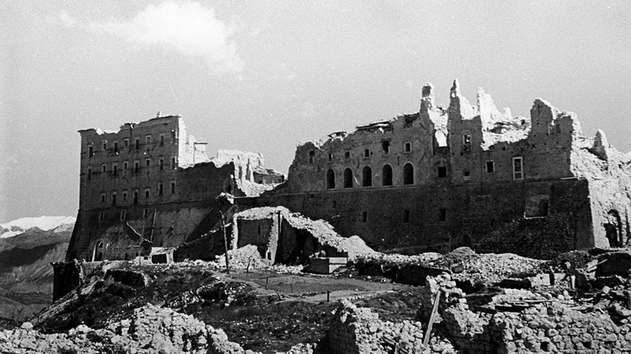 La Battaglia e distruzione di Montecassino