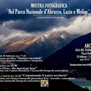 Mostra "Nel Parco Nazionale d’Abruzzo, Lazio e Molise"