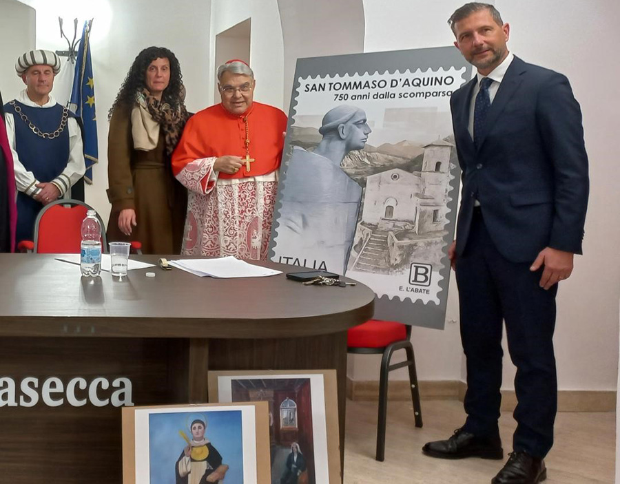 La città di Roccasecca ha reso omaggio a San Tommaso d’Aquino a 750 anni dalla morte